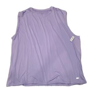 NWT Amazon Essentials Lilac Purple Muscle Sleevless Tee‎ 4XL